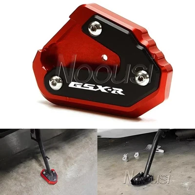 For SUZUKI GSXR750 GSXR 600 GSX-R 1000/R side stand pad kickstand foot Extension - Image 1 of 4