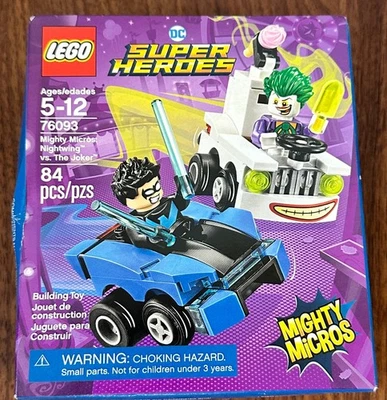 LEGO DC Comics Super Heroes: Mighty Micros: Nightwing vs. The Joker 76093 New FF - Image 1 of 3