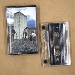 THE WHO Cassette Tape Rock Mod WHOS NEXT BEHIND BLUE EYES BABA O RILEY - Picture 1 of 6