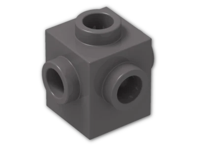 LEGO BRICK MODIFIED 1X1 W/ STUDS ON 4 SIDES (3 PCS) CHOOSE YOUR COLOR 4733!! - Image 1 of 4