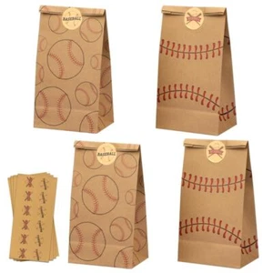 SAYAYA 48 Pcs Baseball Gift Bags Baseball Candy Treat Party Bags Baseball Goo... - Picture 1 of 7