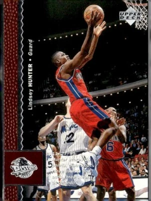 1996-97 Upper Deck BASE Lindsey Hunter Detroit Pistons #35 - Image 1 of 2
