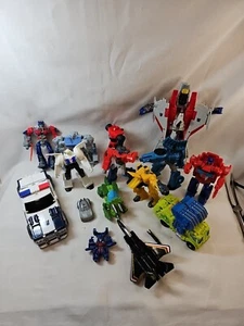 Lot of 15 Transformers Vehicles Trucks Plane Figures Happy Meal Toys - Picture 1 of 6