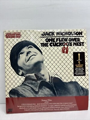 ONE FLEW OVER THE CUCKOO'S NEST LASERDISC JACK NICHOLSON - Image 1 of 4
