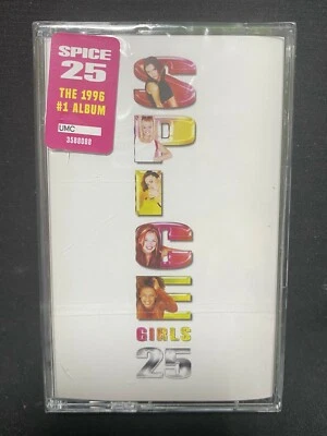 2021 SPICE GIRLS SPICE 25 MELANIE B MEL B GREEN CASSETTE TAPE NEW CRACKED CASE - Image 1 of 4