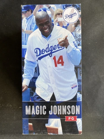 MAGIC JOHNSON 2014 BOBBLEHEAD, NEW IN BOX , STADIUM GIVEAWAY Cover