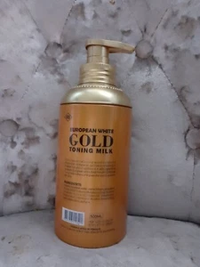 European White Gold Toning Body Lotion With Arbutin & Retinol 500mlx1 Spf50👌 - Picture 1 of 3