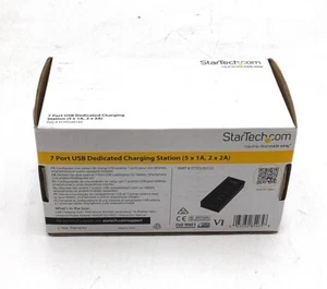 New Startech 7-Port USB Charging Station Hub 5V 9A/45W ST7CU35122 - Picture 1 of 1