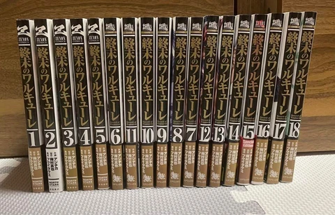 Record of Ragnarok Shumatsu no Walkure Vol.1-19 Latest set Manga Comics JPN ver Cover