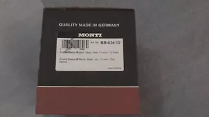 Monti Bristle Blaster Belts GENUINE CARBON SPRING STEEL 11mm BB-034-10 (Pk 10) - Picture 1 of 7