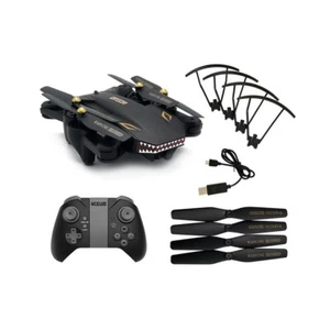 Visuo Quadcopter Drone with Foldable Blades Angle Camera WIFI - Picture 1 of 5