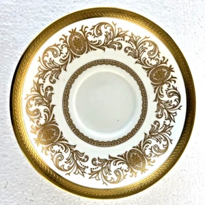 Aynsley John Imperial Gold 194 5 3/4" saucer Fine Bone China - Picture 1 of 5
