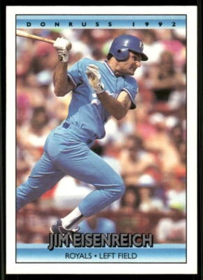 1992 Donruss #297a Jim Eisenreich - Image 1 of 2