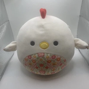 Squishmallows 7.5" Todd the Chicken floral butterfly belly - Picture 1 of 6