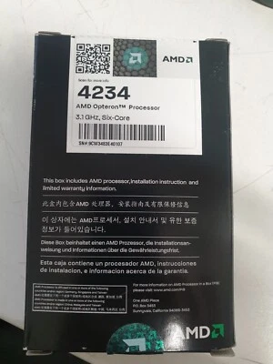 AMD Opteron 4234 6-Core 3.1GHZ Socket C32 OS4234WLU6KGU - Image 1 of 4