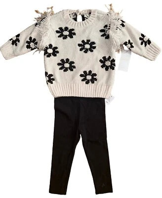 Jessica Simpson Vaquero Niñas Country Conjunto de 2 Piezas Leggings 12 Meses Foto 1 de 4