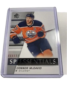 19/20 SP Authentic Essentials Connor McDavid Hockey Card #SPE-CM - Picture 1 of 4