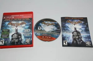 Batman: Arkham Asylum Game of the Year Edition (Playstation 3 PS3) - Picture 1 of 10