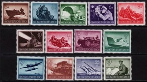 ¡Juego de estampillas Warmachines del Tercer Reich 1944 como nuevas! - Imagen 1 de 1