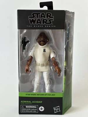Hasbro - Star Wars The Black Series: Return of the Jedi Admiral Ackbar E9356 NEW - Image 1 of 4