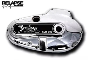 CUSTOM DIE CUT DECAL KIT "1971 XLH 900" IRONHEAD PRIMARY COVER FITS '71 TO '76 - Picture 1 of 8