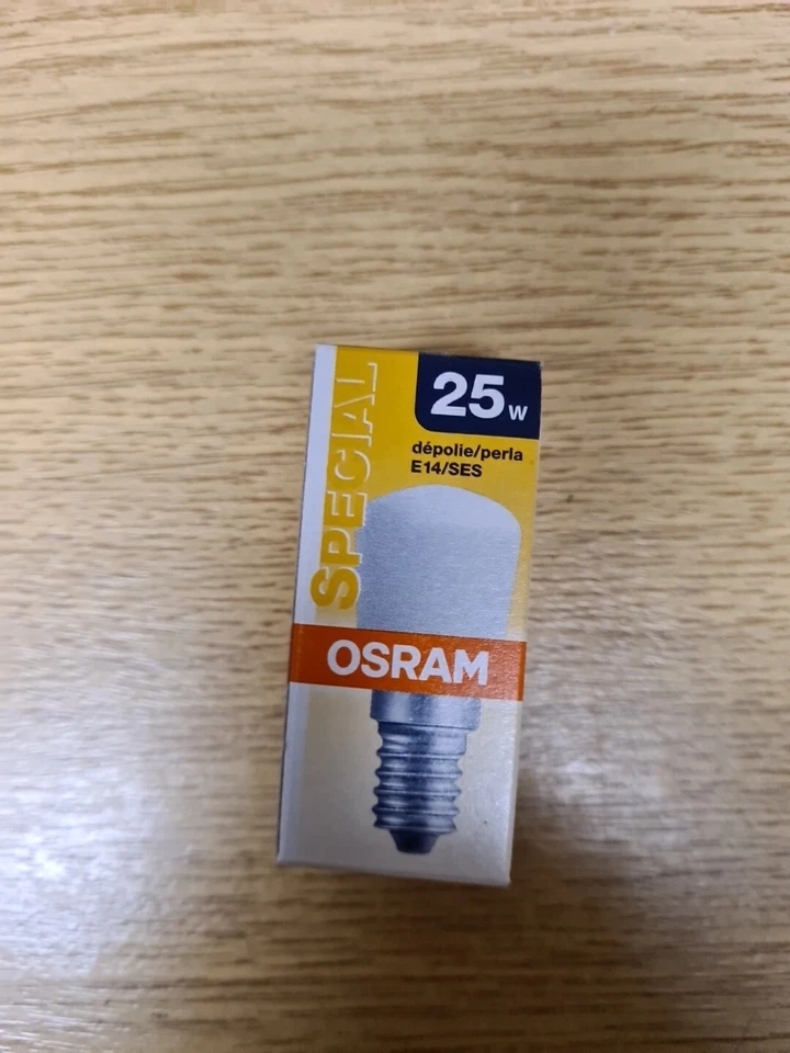 Osram Kühlschranklampe 25W E14 MATT Glühbirne Glühlampe 25 Watt Nähmaschine - Bild 1 von 1