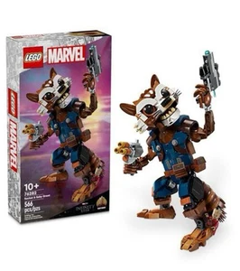 NUEVO LEGO 76282 Marvel Infinity Saga Rocket Mapache y Baby Groot 2024 - Imagen 1 de 8