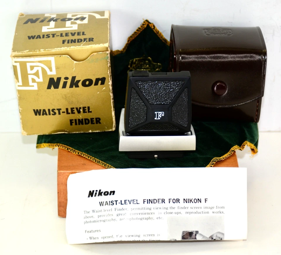NOS Brand New Nikon F Waist Level View Finder Early Model From USA - Mint - Image 1 of 4