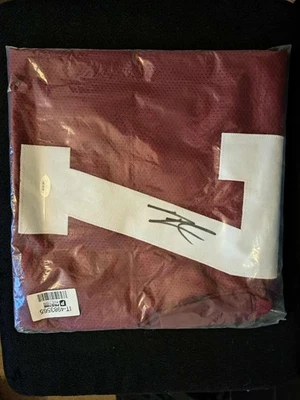 Mike Vick Autographed Custom Virginia Tech Jersey JSA Authentication  - Image 1 of 3