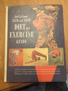 Jack LaLanne's Slim And Trim Diet And Exercise Guide Book, 1969 Hardcover - Picture 1 of 8