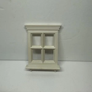 Época Sylvanian Calico Critters techo rojo casa de campo repuesto ventana blanca - Imagen 1 de 4