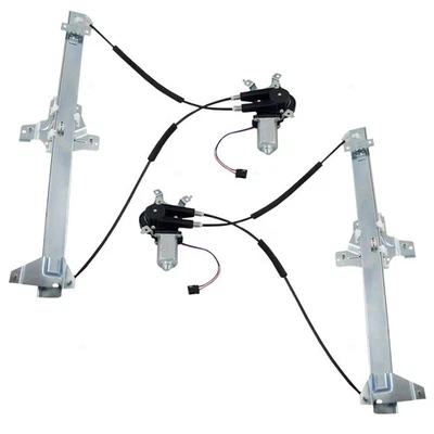 Window Regulator w/ Motor For 1992-2002 E-150 Econoline Front Set 1C2Z1523200AA - Image 1 of 3
