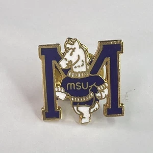 MSU Murray State University Racers M Vintage Pin Hat Lapel Pin #145 - Picture 1 of 1