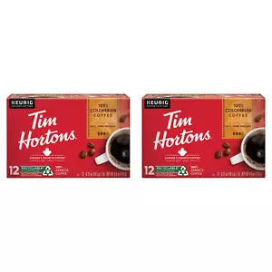(2 Pack) Colombian Medium-Dark Roast K-Cup Coffee Pods for Keurig Brewers, Recy - Picture 1 of 12