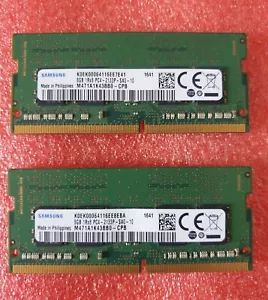 Samsung 16GB 2X8GB DDR4 PC4-17000 PC4-2133P 2133MHz 260-pin SO-DIMM ram memory - Picture 1 of 1