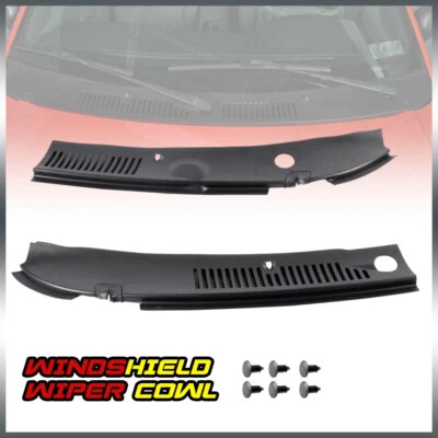 Windshield Cowl Cover Fit For 99-04 Ford Mustang IMPROVED Wiper Cowl Grille US - Image 1 of 4