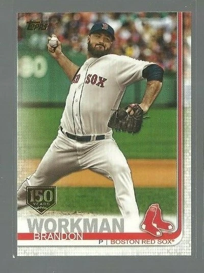 2019 Topps 150th Anniversary #378 Brandon Workman (ref 87112) - Image 1 of 1