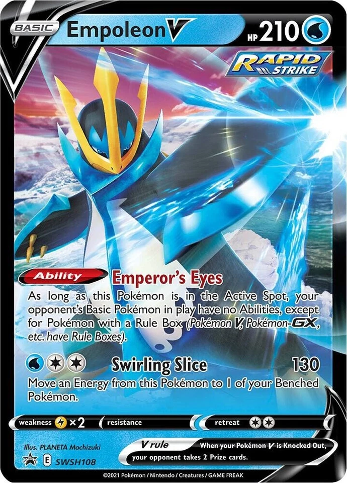 Empoleon V - SWSH108SWSH: Sword & Shield Promo Cards - Image 1 of 1