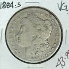 1884-S Morgan Silver Dollar ~ Vg ~Nice Coin~