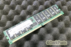 Micron MT36VDDT12872G-265C2 1GB PC2100R-25330-Z ECC REG Memory RAM - Picture 1 of 1