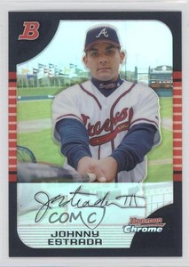 2005 Bowman Chrome Refractor Johnny Estrada #9