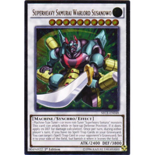 Superheavy Samurai Warlord Susanowo - SECE-EN048 - Ultimate Rare - 1st Edition L - Image 1 of 1