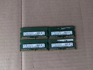 4X SAMSUNG 4GB 1RX8 PC4-2133P-SA0-10 M471A5143DB0-CPB SODIMM DDR4 RAM N6-4(11) - Picture 1 of 3
