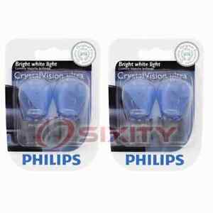 2 pc Philips Parking Light Bulbs for Ford Mustang 2007-2012 Electrical oo