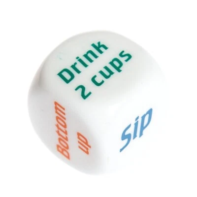 Party Drinking Game Dice Booze Game Birthday Party Pub Game Shot Game Prop - Изображение 1 из 4