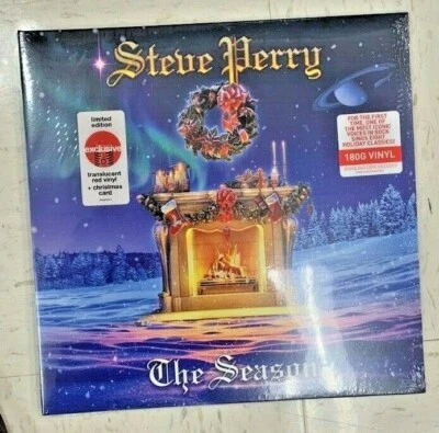 Steve Perry The Season Target Limited Edition Translucent Red Vinyl LP  Foto 1 de 3
