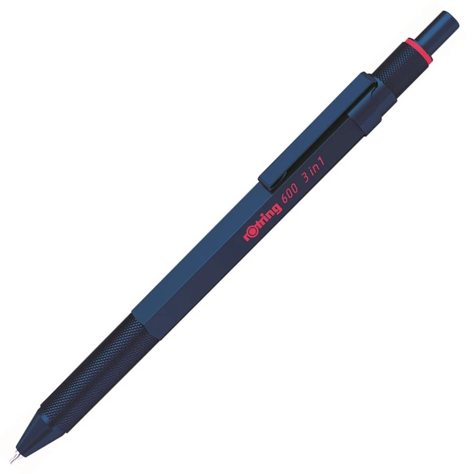 Rottling Multi-Pen Iron Blue 600 3-in-1 2159367 rOtring Mechanical Pencil P