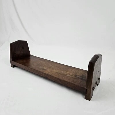 Estantería de madera MCM danesa vintage receta encimera estantería para libros artes y manualidades Foto 1 de 4