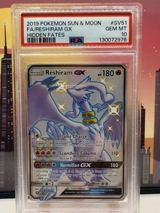 Pokémon TCG Reshiram GX Full Art Holo Karte SV51/SV94 PSA 10 - Bild 1 von 2