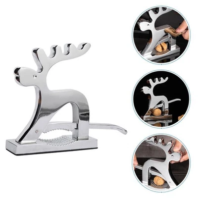  Strumento Per Aprire Il Dado Clip Di Apertura in Noce Schiaccianoci - Immagine 1 di 4